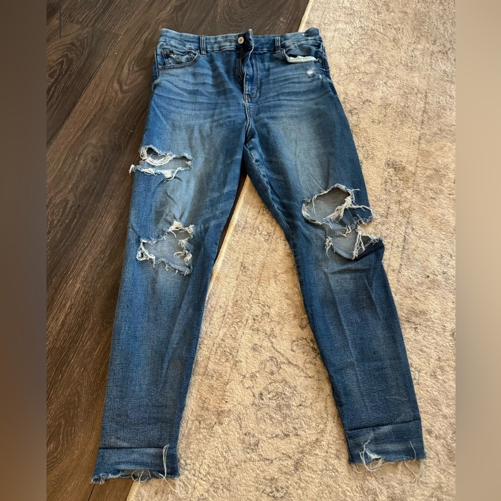 American Eagle curvy super high rise jeggings